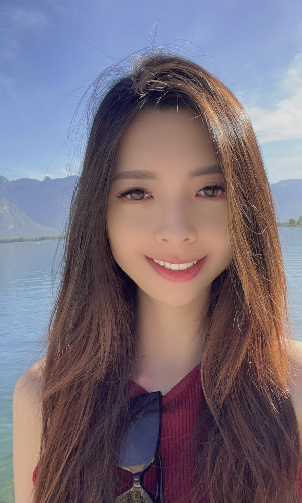 a person taking a selfie
